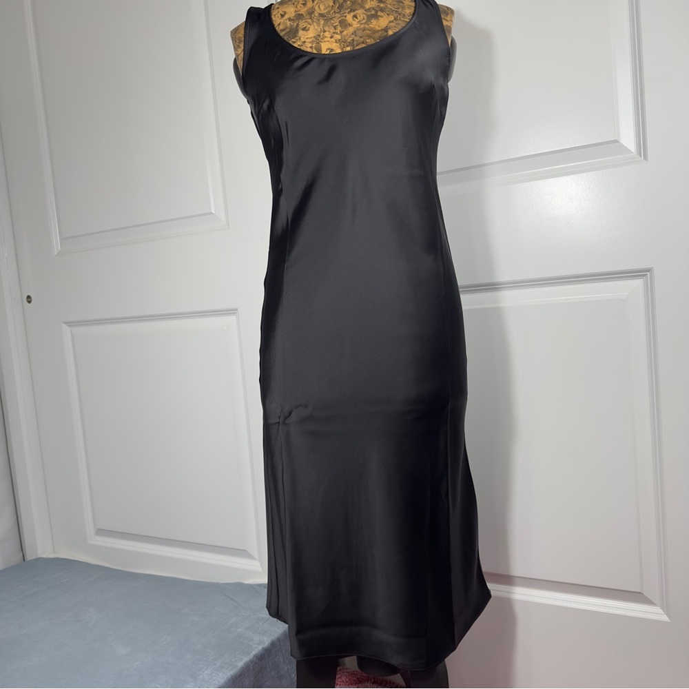 Calvin Klein Black Slip Dress